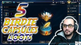 OPENING 5 BIRDIE CAPSULES + BONUS EMOTE | LEAGUE APRIL FOOLS 2018