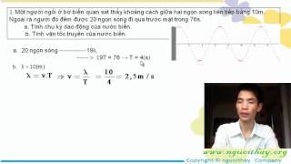 Sóng cơ học: Dạng 1 : Những điều căn bản  (phần 1)