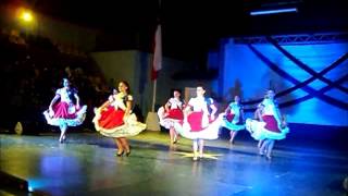 Ballet Folklórico Danzas por Chile - Damas (encuentro internacional molina 2013)