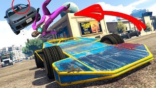 ГТА 5 ОНЛАЙН - ТРОЛЛИНГ С МАШИНОЙ РАМПОЙ! ПРАНК (GTA 5 ONLINE)