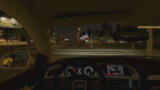 City Car Driving 1.5.1 - Audi S4 Night Driving