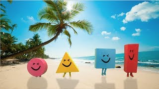 The Shapes Visit the Beach! ? | Mister Maker