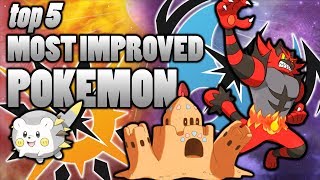 Top 5 Most Improved Pokemon In Pokemon Ultra Sun and Moon! (ft. PokeMEN)