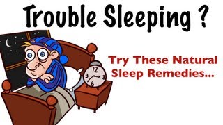Trouble Sleeping? - Try these natural sleep aids
