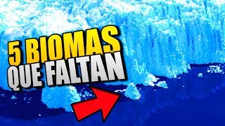 ? MINECRAFT 1.13 y PE 1.5 ? 5 BIOMAS QUE FALTAN