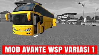Mod BUSSID Avante WSPMods base Nawir ||BUSSID Mods Indonesia