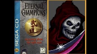 Eternal Champions: Challenge from the Dark Side (Sega CD) - Thanatos Playthrough (Warrior)