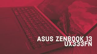 Видеообзор ноутбука ASUS ZenBook 13 UX333FN