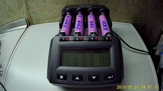 Capacity test LANZHD 18650 - 33E