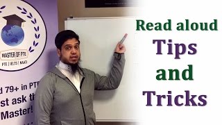 PTE - Read Aloud Practice, Tips and Tricks