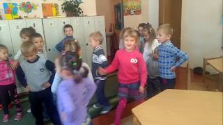 Ранкова зарядка для дітей у садочку.