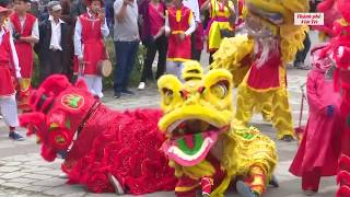 Múa lân lễ rước kiệu về Đền Hùng//Lễ hội Đền hùng 2019