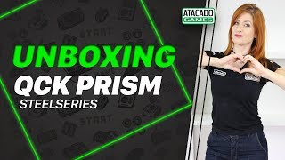 Unboxing Mousepad QcK Prism da SteelSeries na Atacado Games