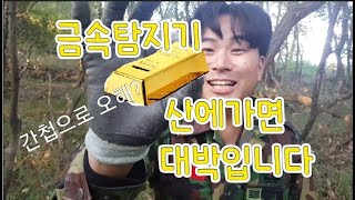 금속탐지기가지고 산에가면 볼 수 있는것들
