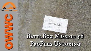 Unboxing BattlBox Mission 58 (Pro Plus)