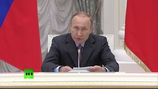 Владимир Путин проводит заседание комиссии по исполнению майских указов