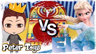 JOGO Pinball Valendo PRÊMIOS Elsa de Frozen VS Peter Toys
