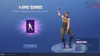 Fortnite NEW FREE EMOTE Boogie Down  10 HOURS