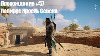 Assassin's Creed® Истоки. Прохождение #57. Папирус Ярость Себека и папирус "У всех на виду"