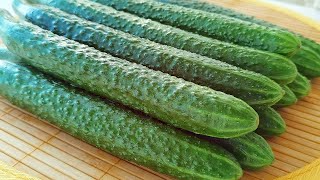 【小穎美食】為什麼飯店醃的黃瓜那麼好吃？原來做法這麼簡單，一次六斤不夠吃