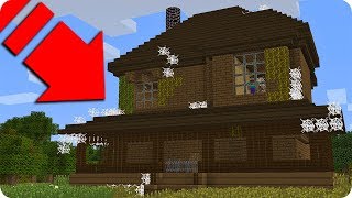 ENCUENTRO UNA CASA ABANDONADA EN MINECRAFT ?