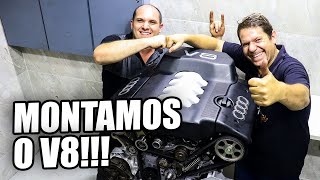 MOTOR V8 DA AUTO SUPER ESTÁ PRONTO!! ? SERÁ QUE A PASSAT VAI ANDAR FORTE?? #V8naPassat