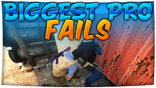 CS:GO - BIGGEST PRO FAILS ft. kennyS, olofmeister, GeT_RiGhT & More!
