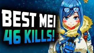 JARDIO BEST MEI IS BACK! 46 ELIMS! [ OVERWATCH SEASON 16 TOP 500 ]