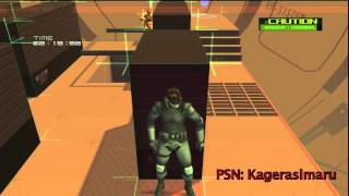 Metal Gear Solid 2 HD Collection MGS1 Snake VR Missions Sneaking Mode 1-10