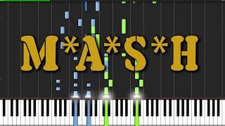 Mash Theme Piano Tutorial - Chords - How To Play - Cover