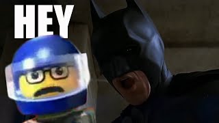 A MAN HAS FALLEN INTO THE RIVER IN GOTHAM CITY
