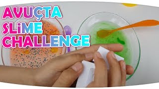 Avuçtan Ne Çıkarsa Slime Challenge - Sürpriz Malzemeler ile | Fenomen Tv