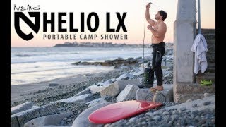 Camping Shower - Nemo Helio LX Portable Pressure Shower with Foot Pump