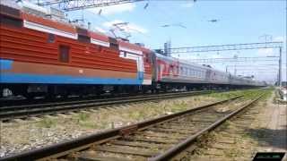 ЭП1-218 с поездом Северобайкальск - Анапа