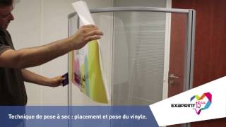 Tutoriel : technique de pose vinyle à sec.