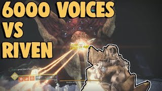 6000 Voices vs. Riven | Last Wish Raid | Destiny 2