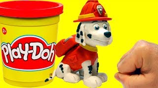 Marshall Paw Patrol Stop Motion Play Doh claymation plastilina Patrulla canina