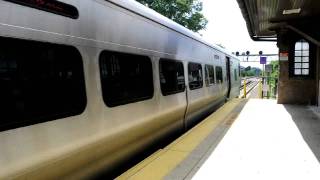 MTA LIRR Bombardier M7 #7385 Penn Station bound on Train 1701 departing Forest Hills