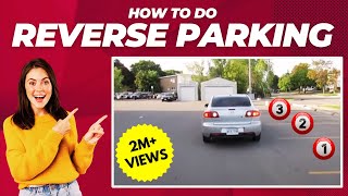 REVERSE PARKING SIMPLIFIED| Method 1 || Toronto Drivers