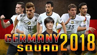 Germany Squad 2018 For Fifa 2018 world cup Russia Friendly match with Brazil | Germany line up  2018
