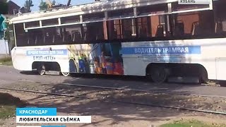 В Краснодаре от жары плавятся даже рельсы