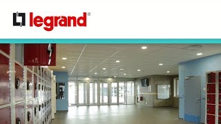 Système de gestion d’éclairage BUS/KNX Legrand : une installation écologique pour un bâtiment BBC