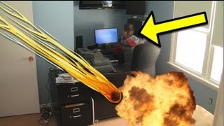 Funny Pranks : Meteor Scare Prank