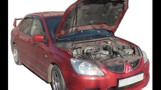Газовый упор (амортизатор) капота для Mitsubishi Lancer 9