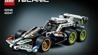 LEGO instructions - Technic - 42046 + 42047 - Extreme Police Racer