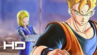DRAGON BALL XENOVERSE 2 - Future Gohan VS Future Androids 17 & 18 Full Fight | Animated Cutscene
