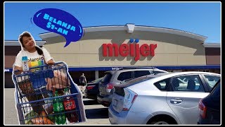 BELANJA MINGGUAN DI SUPERMARKET AMERIKA. BORONG SALE MAKANAN $1-AN