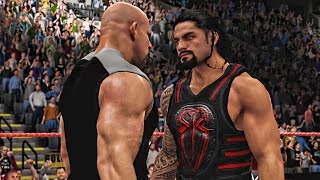 WWE 2K17 Custom Story - Roman Reigns & Goldberg Meet Face to Face!??