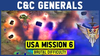 C&C Generals - USA Mission 6 - Desperate Union [Brutal / Patch 1.08] 1080p