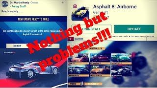 Asphalt 8 Munich Update: A massacre of problems!